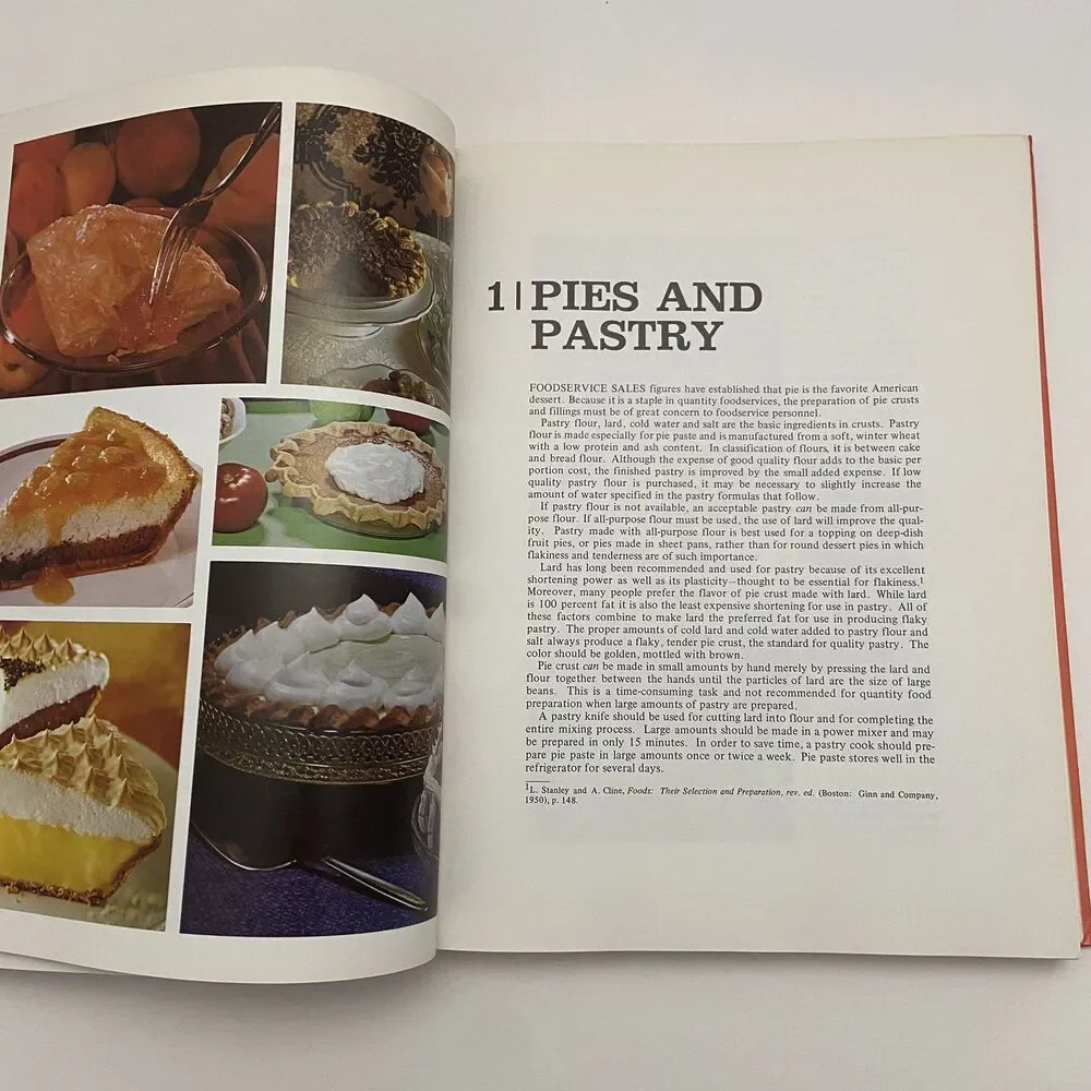 Fundamentals of Quantity Food Preparation : Desserts and Beverages (1975)